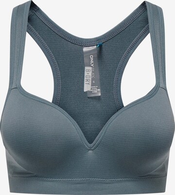 ONLY PLAY Sports Bra in Grey: front