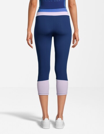 VENICE BEACH Skinny Workout Pants in Blue