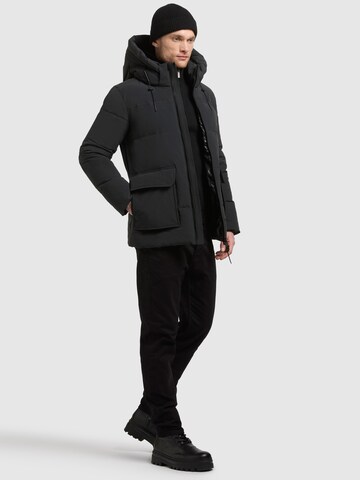 khujo Winterjacke 'Caspar' in Grau