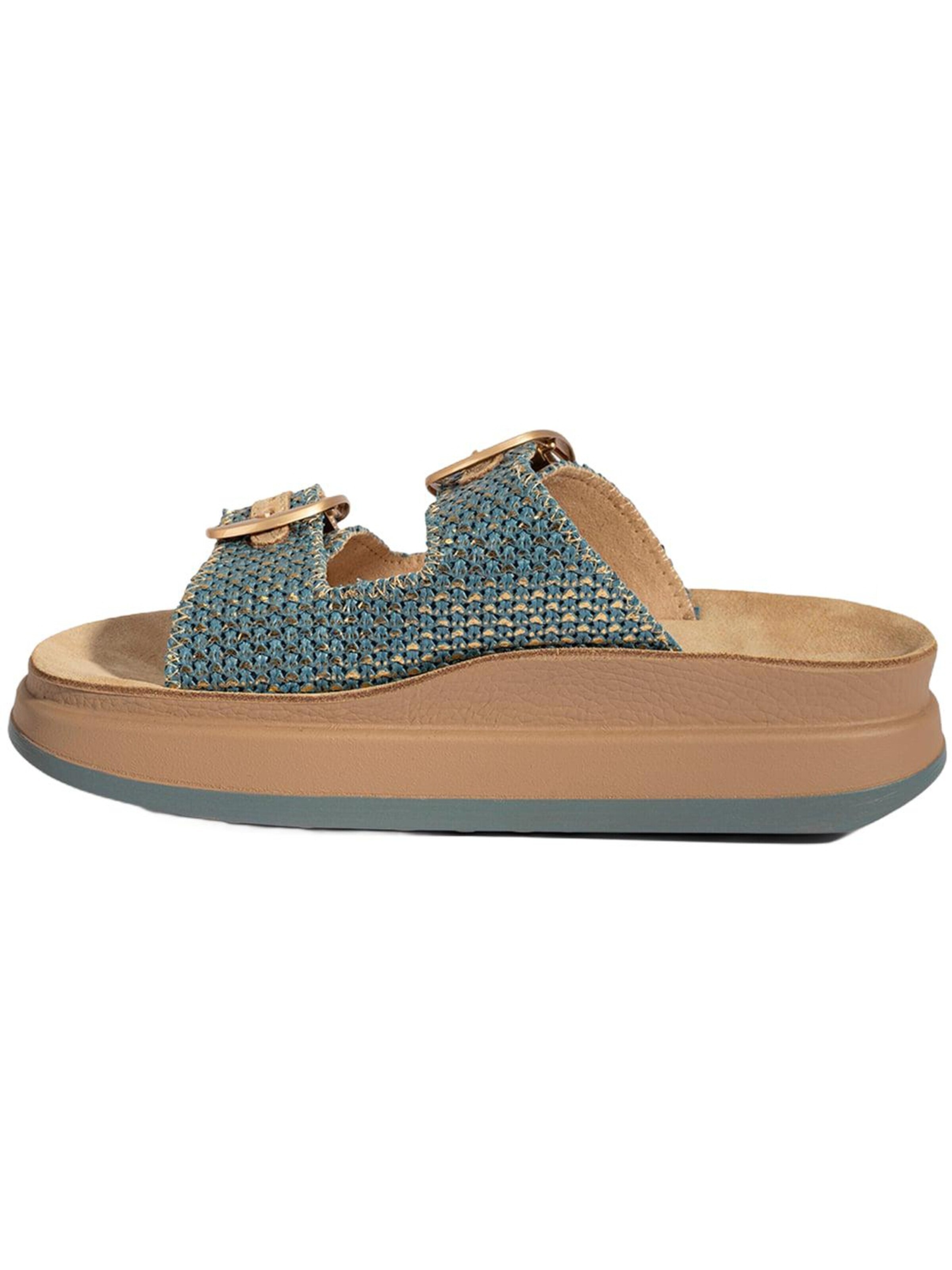 Desa Slipper 'Keilrutschen' in Blue