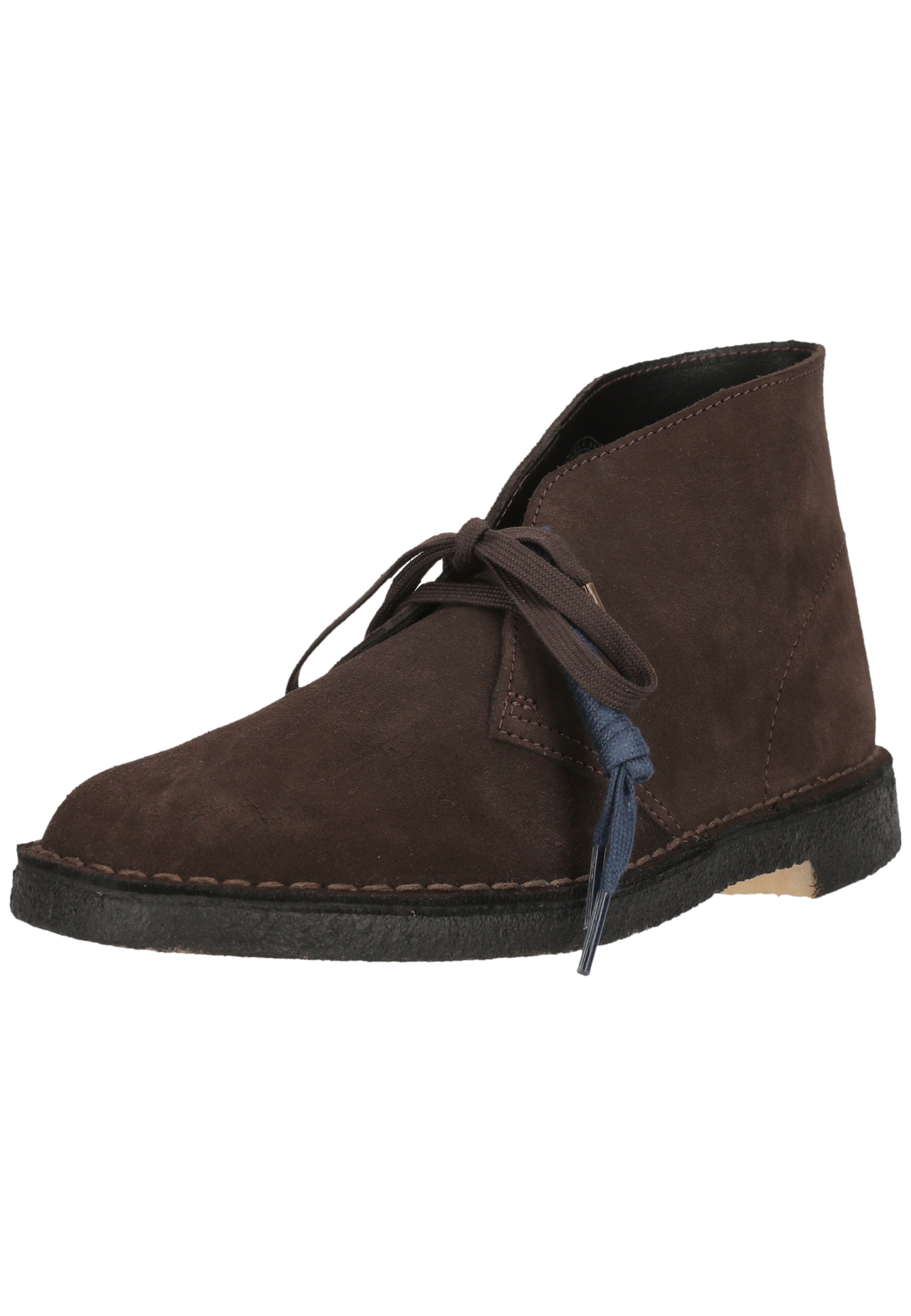CLARKS Lace-Up Shoes 'Desert Boot' in Brown: front