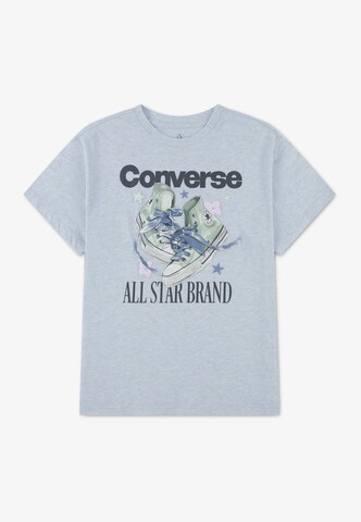 CONVERSE Bluser & t-shirts 'RIBBON CHUCK' i blå: forside