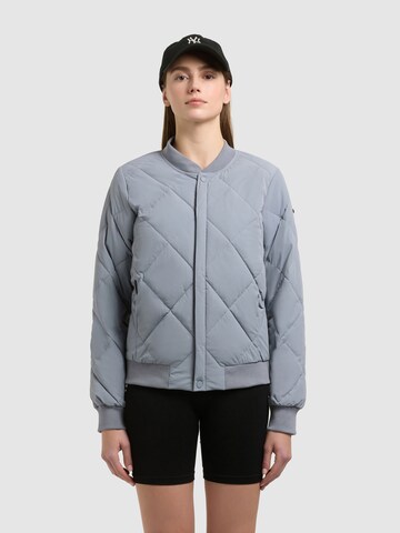 khujo Jacke 'Ange2' in Blau: Vorderseite