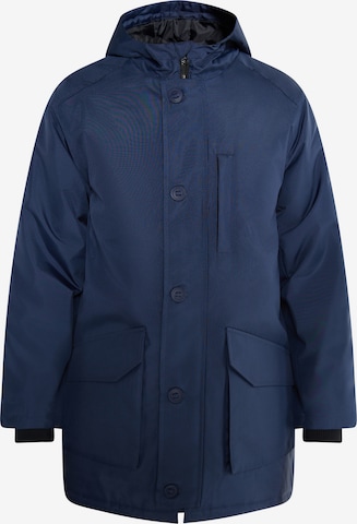 MO Weatherproof jacket in Blue: front