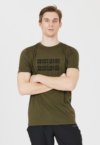 ENDURANCE Functioneel shirt 'Paikaer' in Groen: voorkant