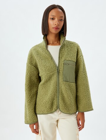 Koton Sweat jacket in Green: front