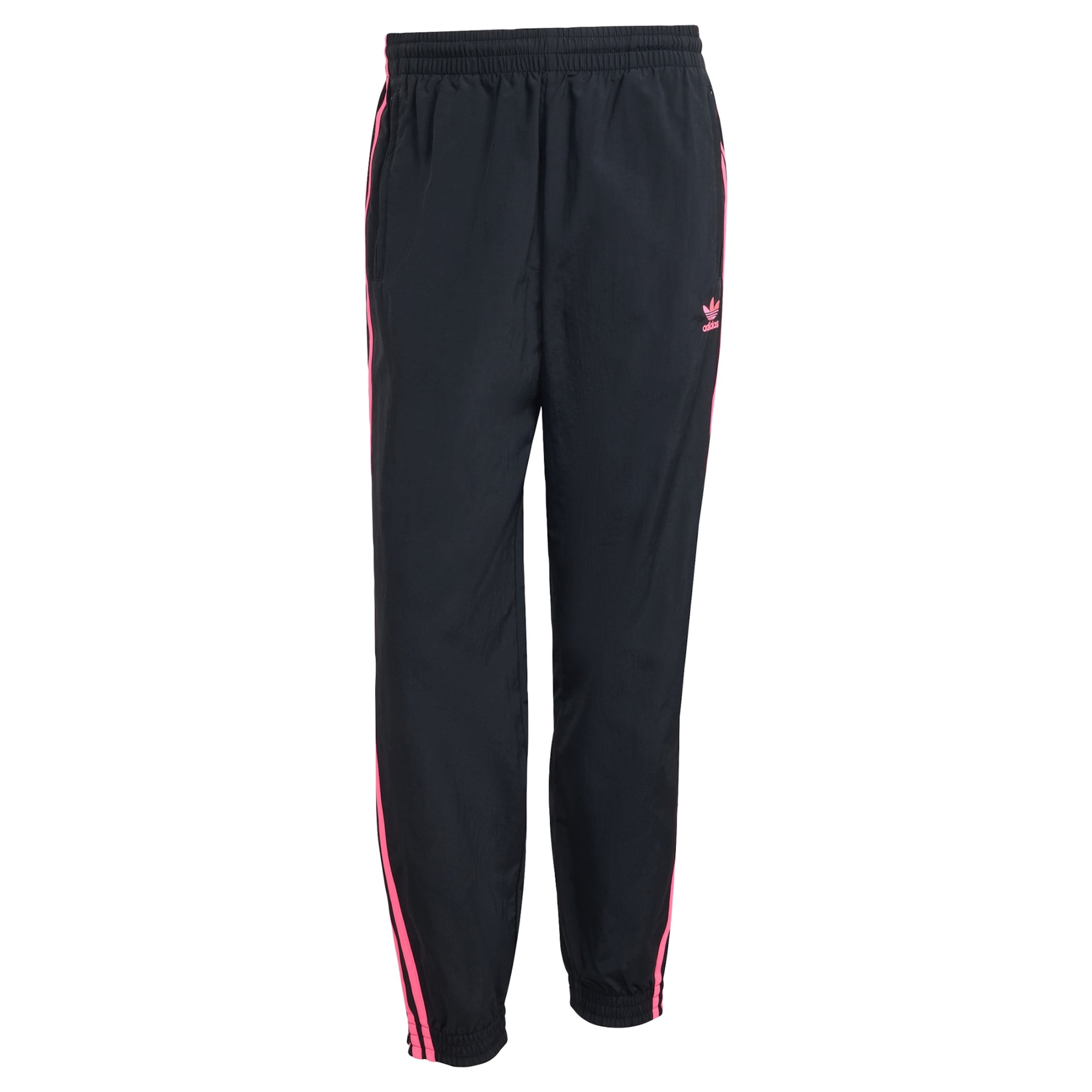 ADIDAS ORIGINALS Tapered Byxa 'Adicolor Firebird' i svart: framsida