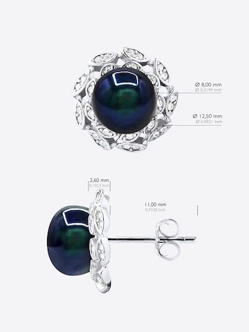 Ateliers Saint Germain Earrings 'Paix' in Black