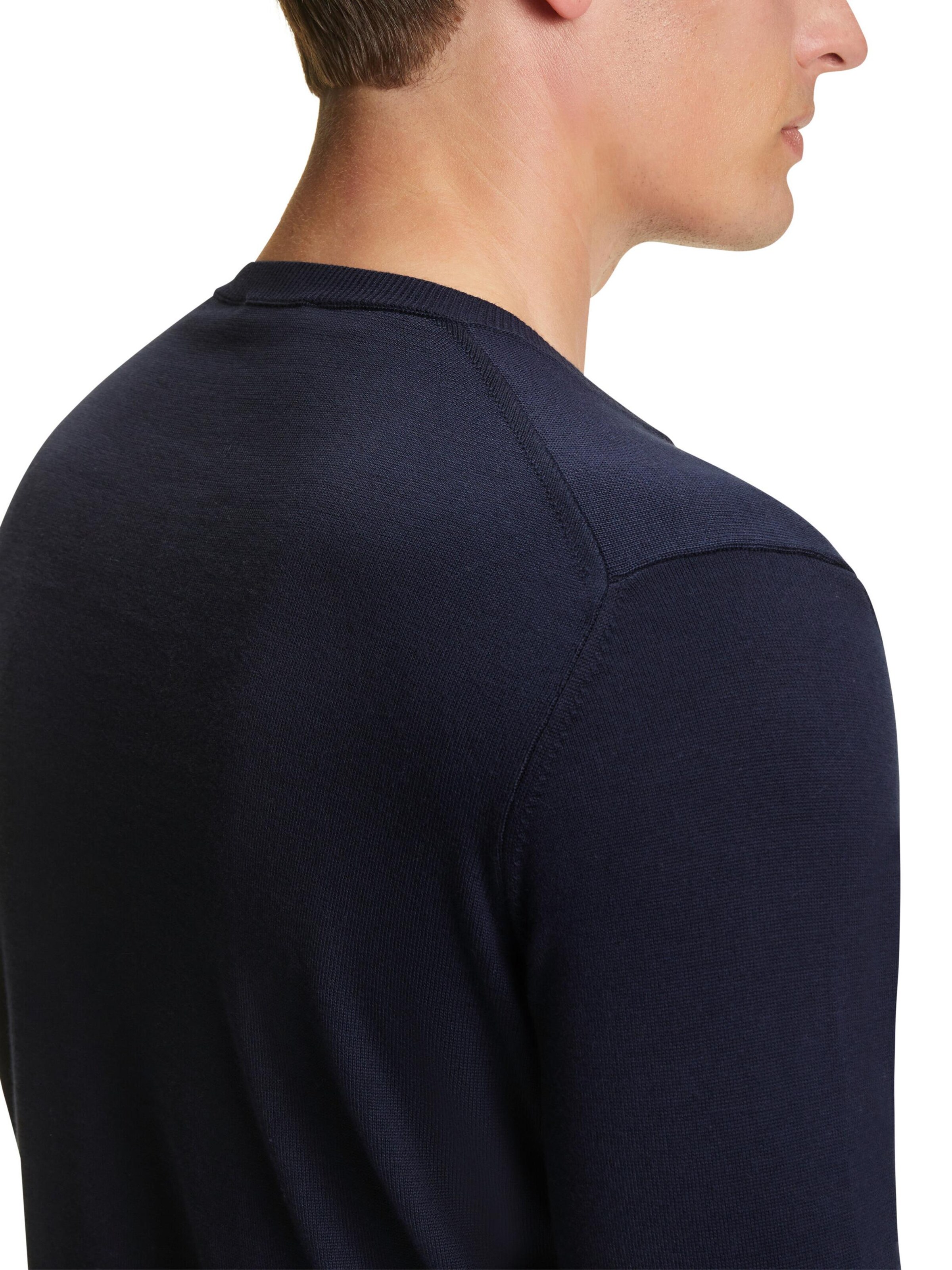 FALKE Pullover 'Pure Cotton'‌‌‌‌‌‌‌‌‌ in Blau