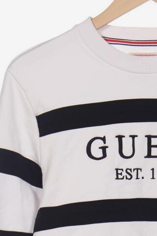 GUESS Sweater S in Weiß