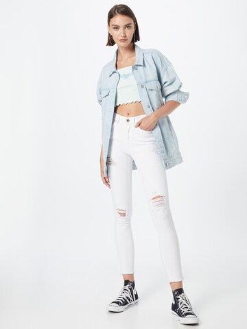 ONLY Skinny Jeans 'BLUSH LIFE' in White