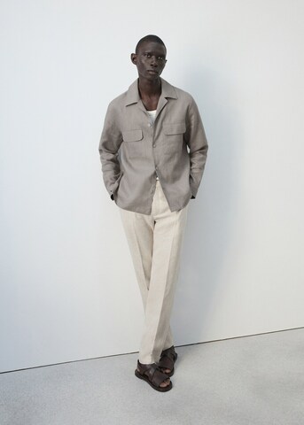 MANGO MAN Between-Season Jacket 'Umbria' in Brown