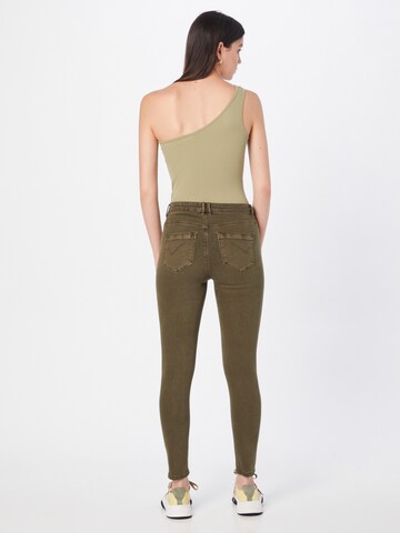 ONLY Skinny Jeans 'Paola' i grøn