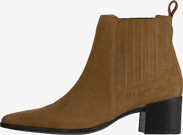 Copenhagen Studios - Botas chelsea '298' em castanho: frente