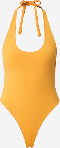 EdiktedBodi majica - narančasta boja: prednji dio
