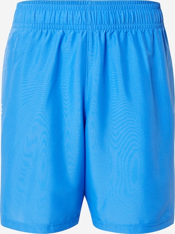 UNDER ARMOUR Sportsbukser 'Wordmark' i blå: forside