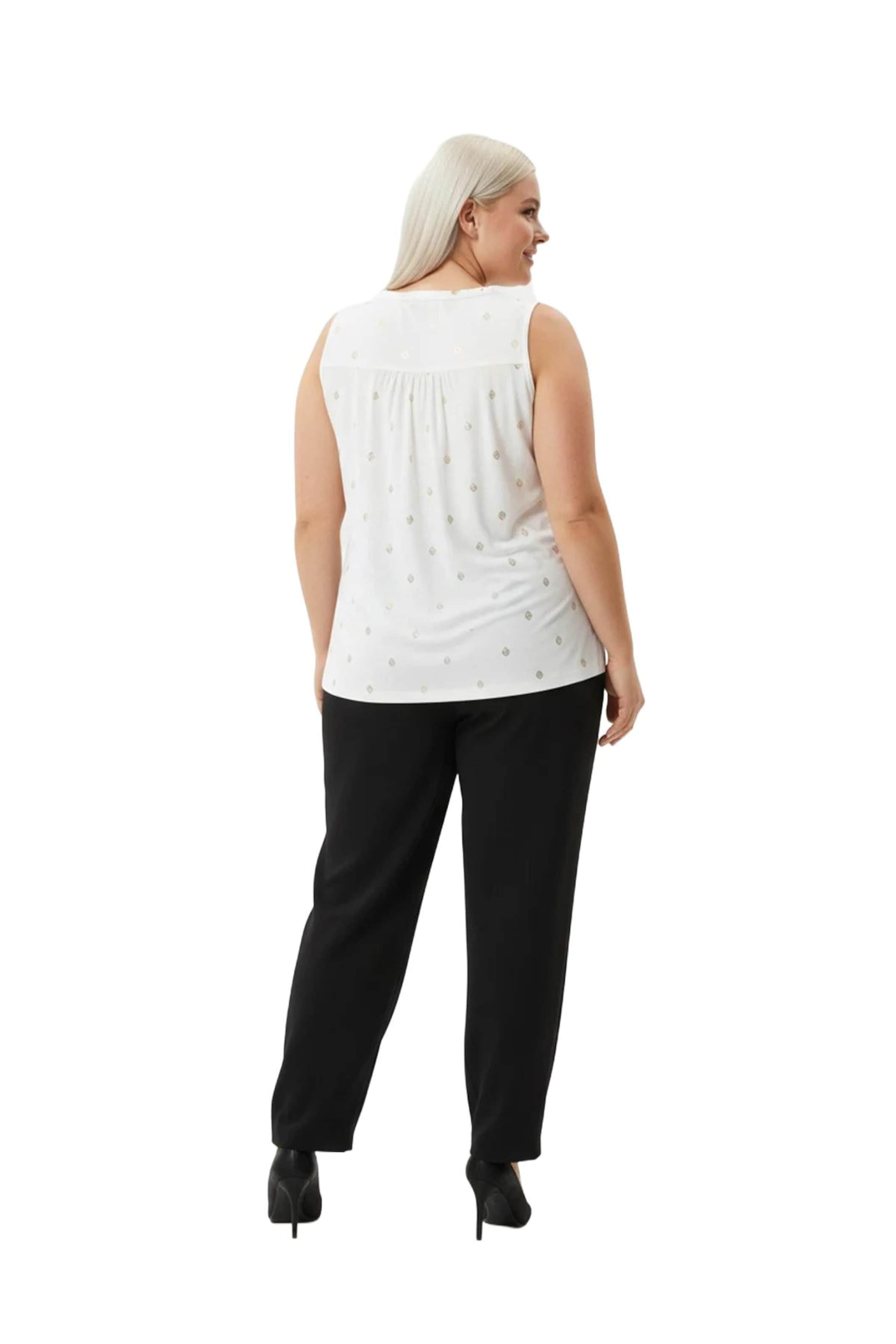 Shape Of You Blouse in Wit