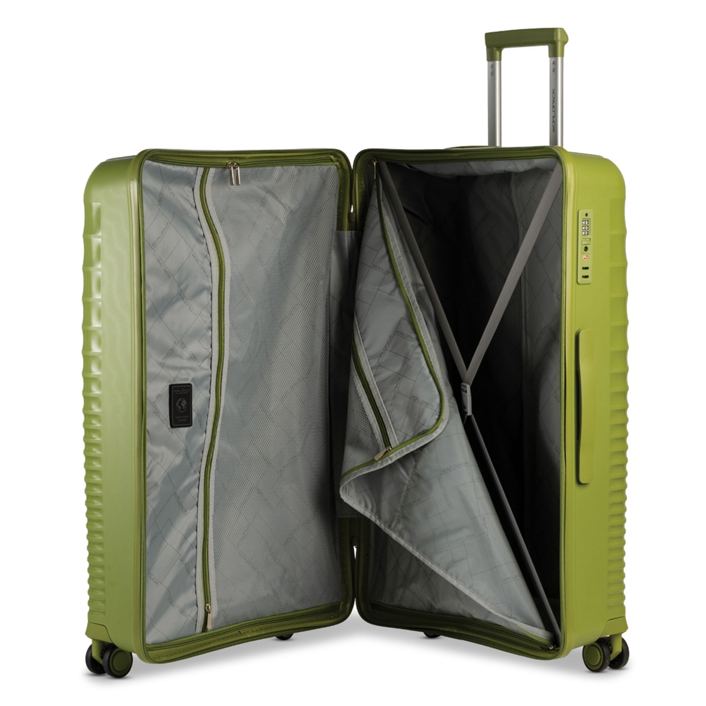 Worldpack Suitcase Set 'Havanna' in Green