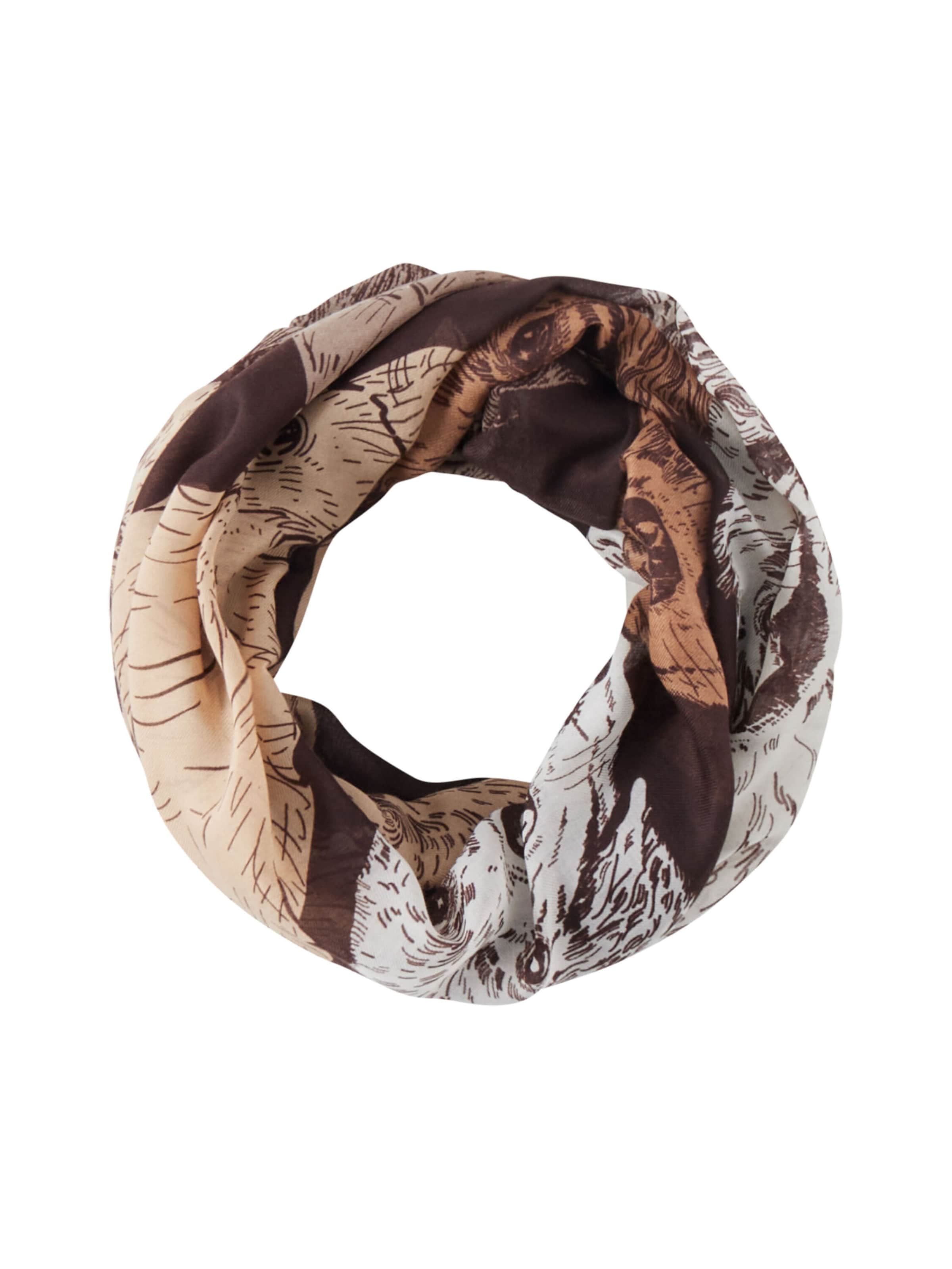 CODELLO Sjaal in Bruin: voorkant