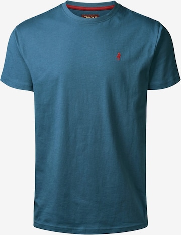 MCS Shirt 'Texas' in Blauw: voorkant
