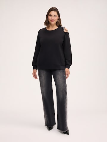 Fiorella Rubino Sweatshirt in Zwart