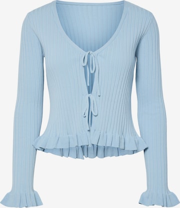 PIECES Cardigan 'PCRagnhild' i blå: forside