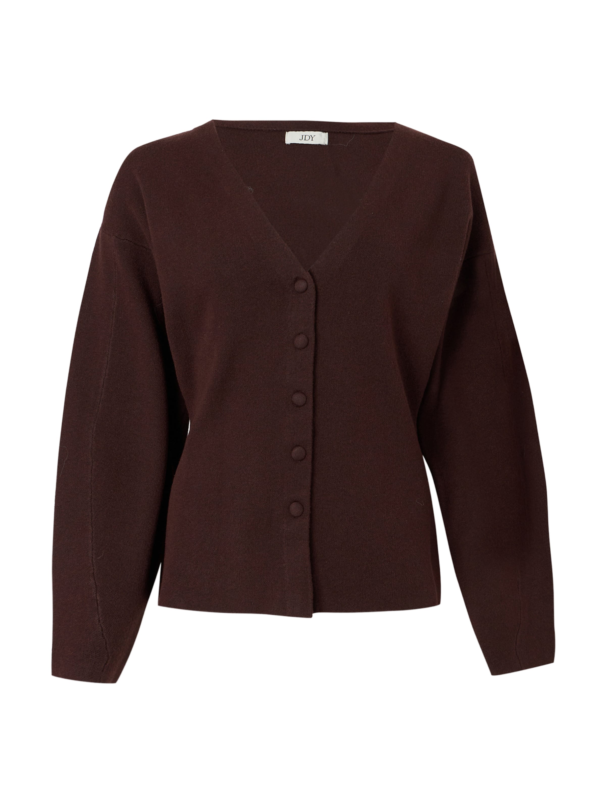 JDY Вязаная кофта 'JDYPRIME' в Коричневый: спереди
