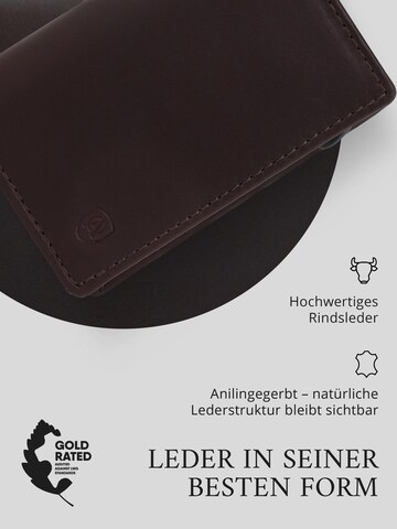 Akaroa Wallet 'Slim Wallet Pelle II' in Brown