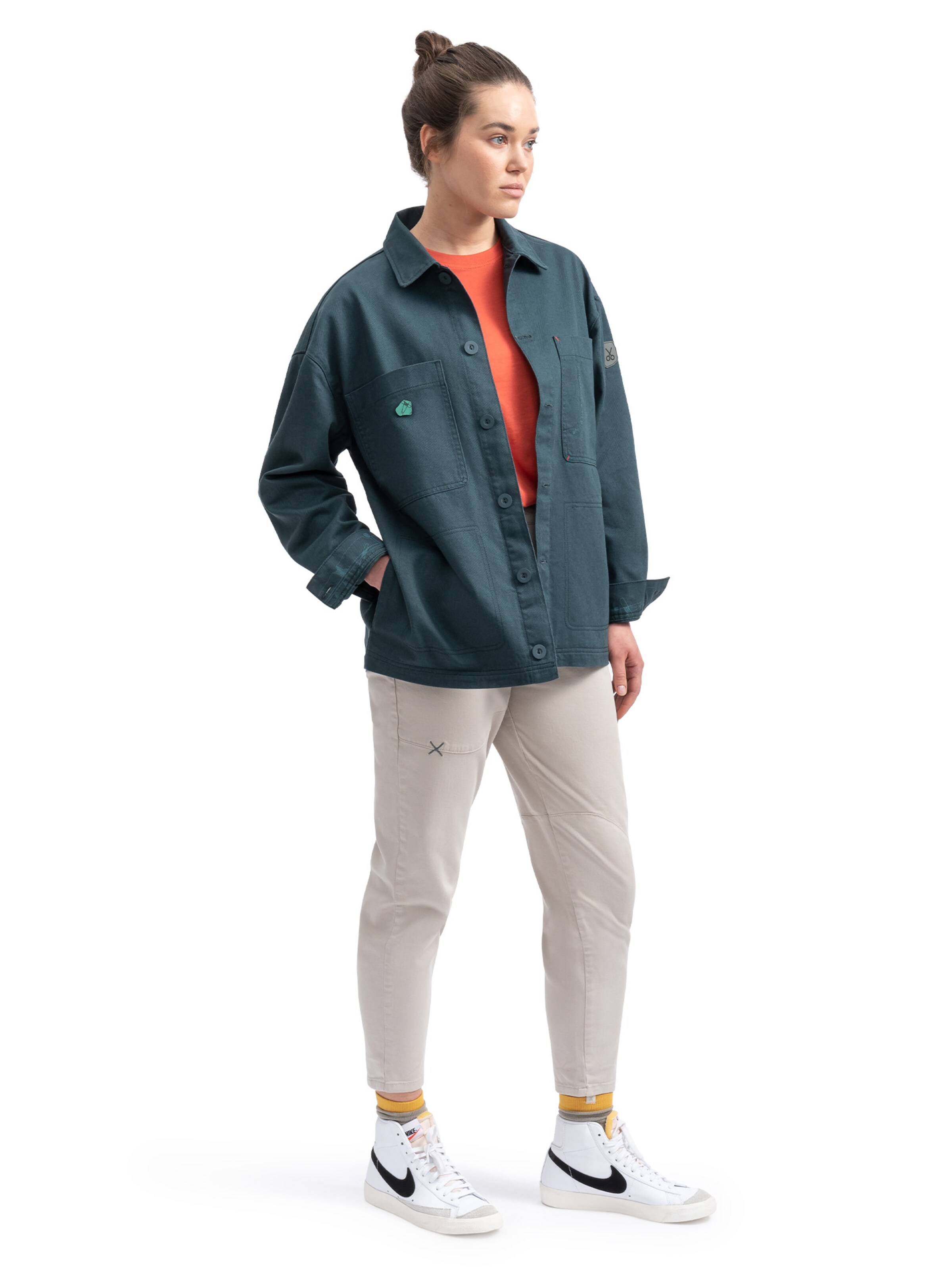 Kaft Between-Season Jacket 'Creapus' in Blue
