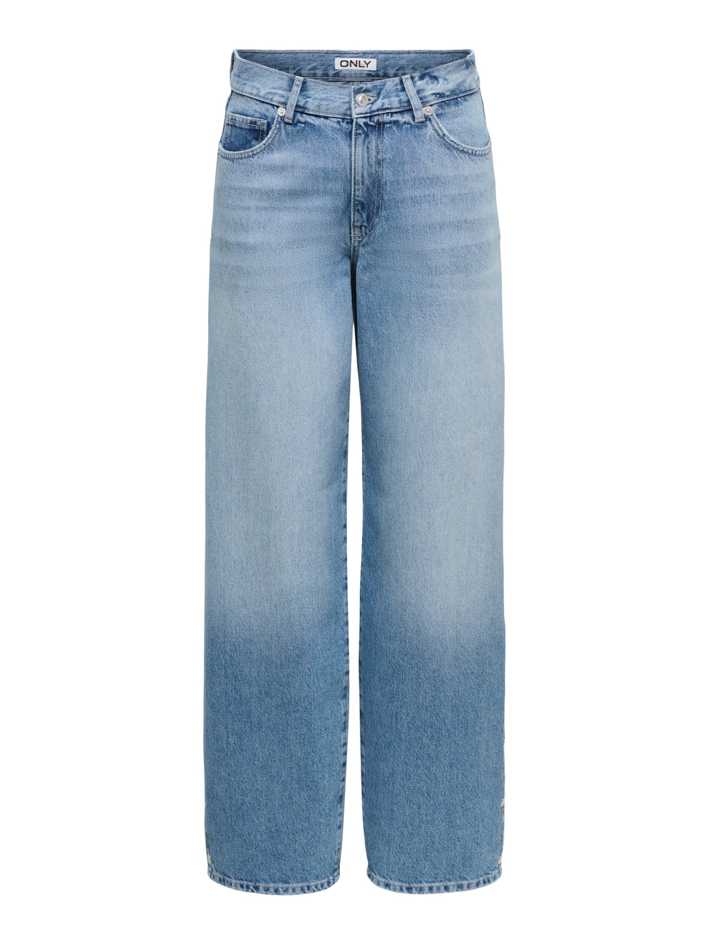 ONLY - Barrel Vaquero 'ONLGIANNA' en azul: frente
