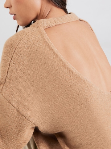 Pullover 'Sarcis' di HUGO in beige