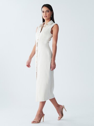 BWLDR Klänning 'Stassi' i beige