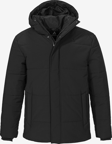 Veste outdoor Schöffel en noir : devant