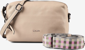 Sac à bandoulière 'Texel' Picard en beige : devant