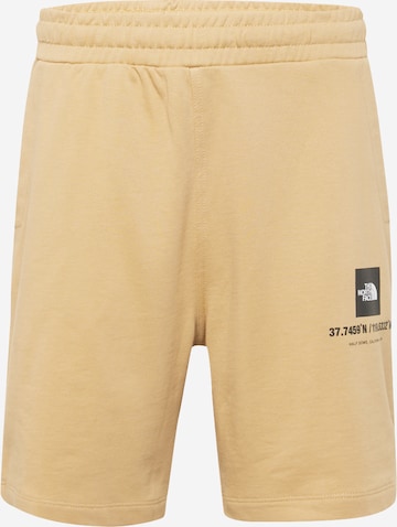 THE NORTH FACE Regular Pants 'COORDINATES' in Beige: front