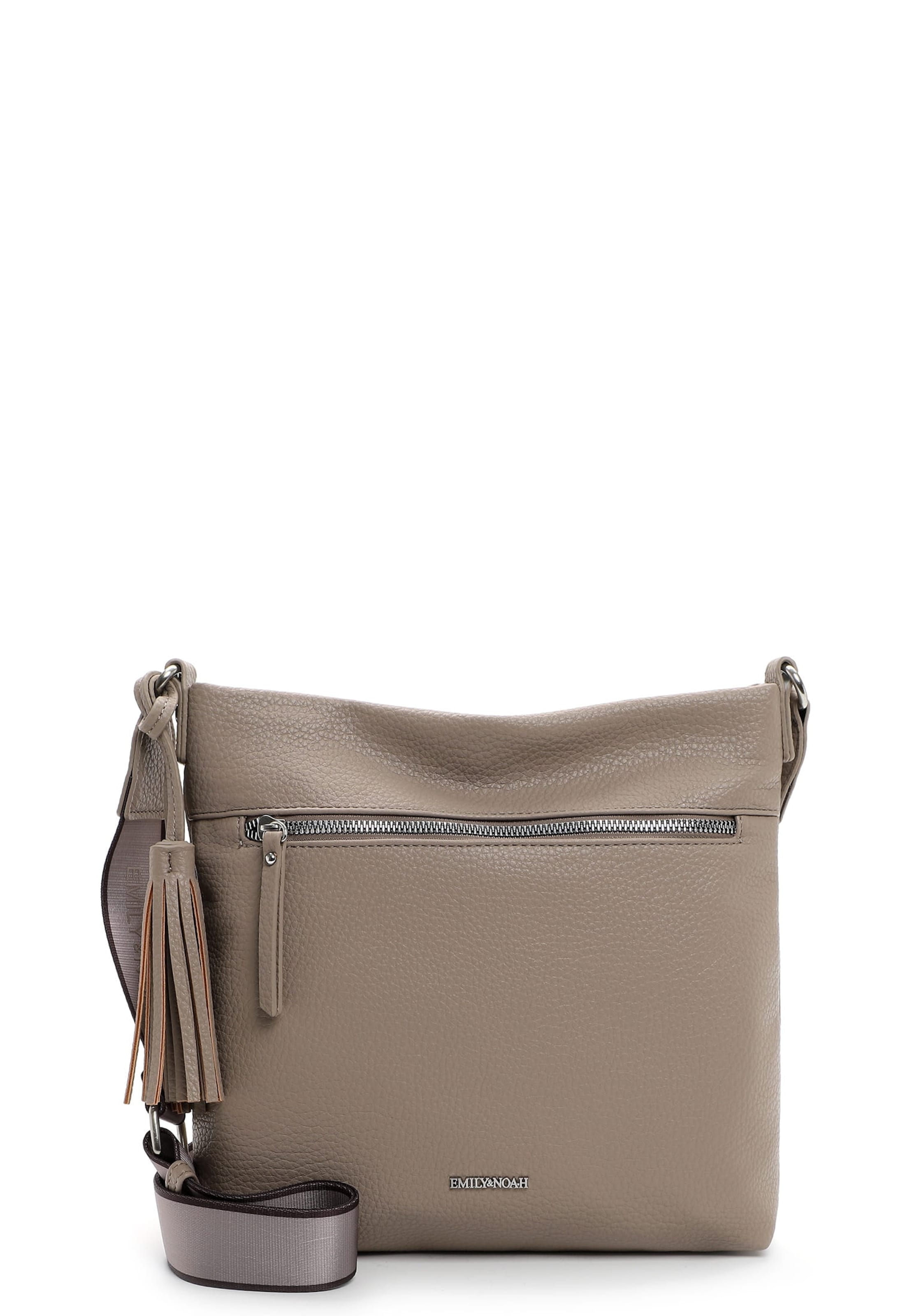 Emily & Noah Crossbody Bag ' E&N Belli ' in Beige: front