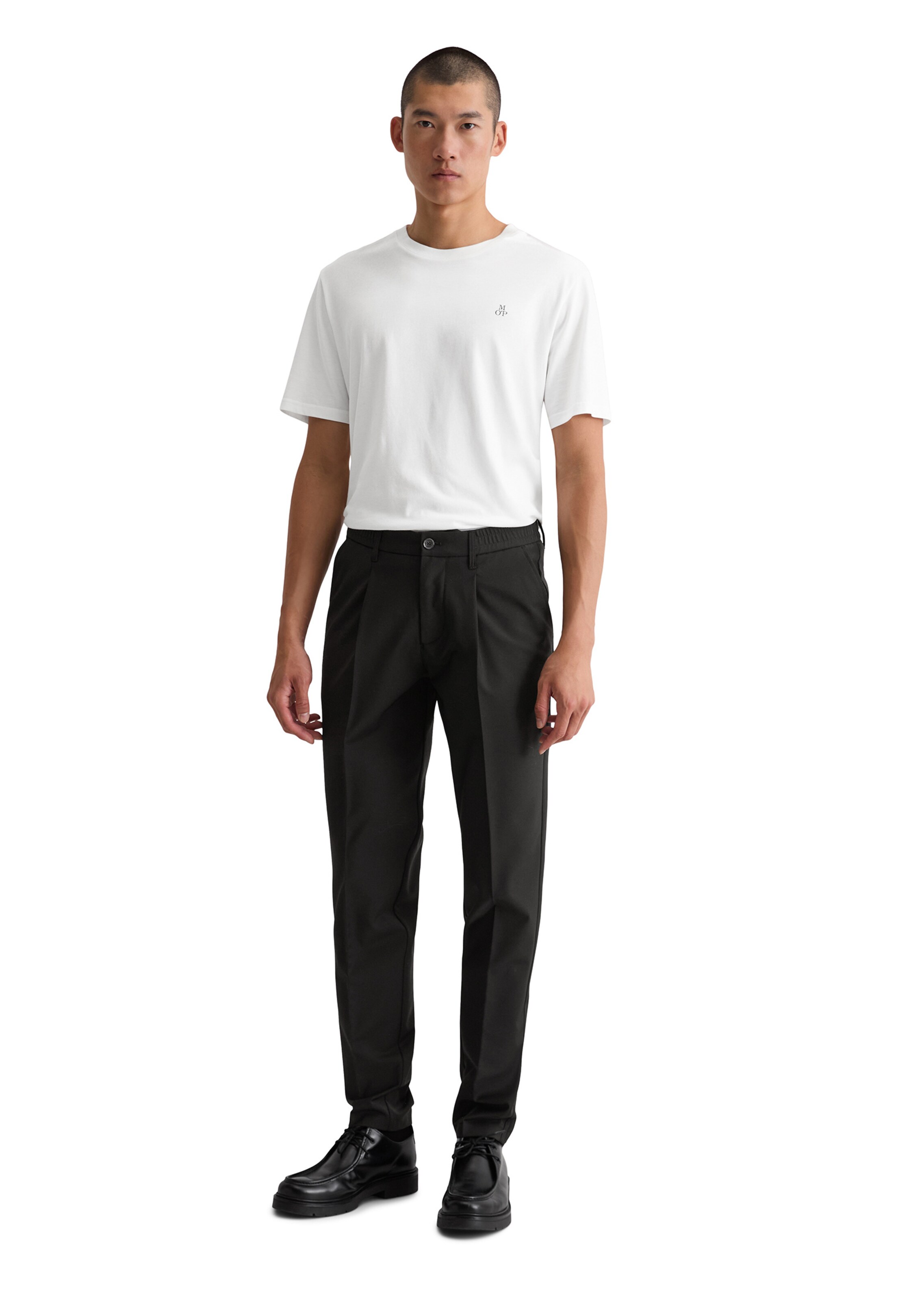 Marc O'Polo Slim fit Trousers in Black
