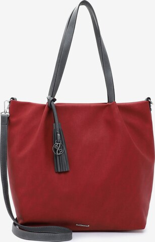 Shopper 'Elke' di Emily & Noah in rosso: frontale