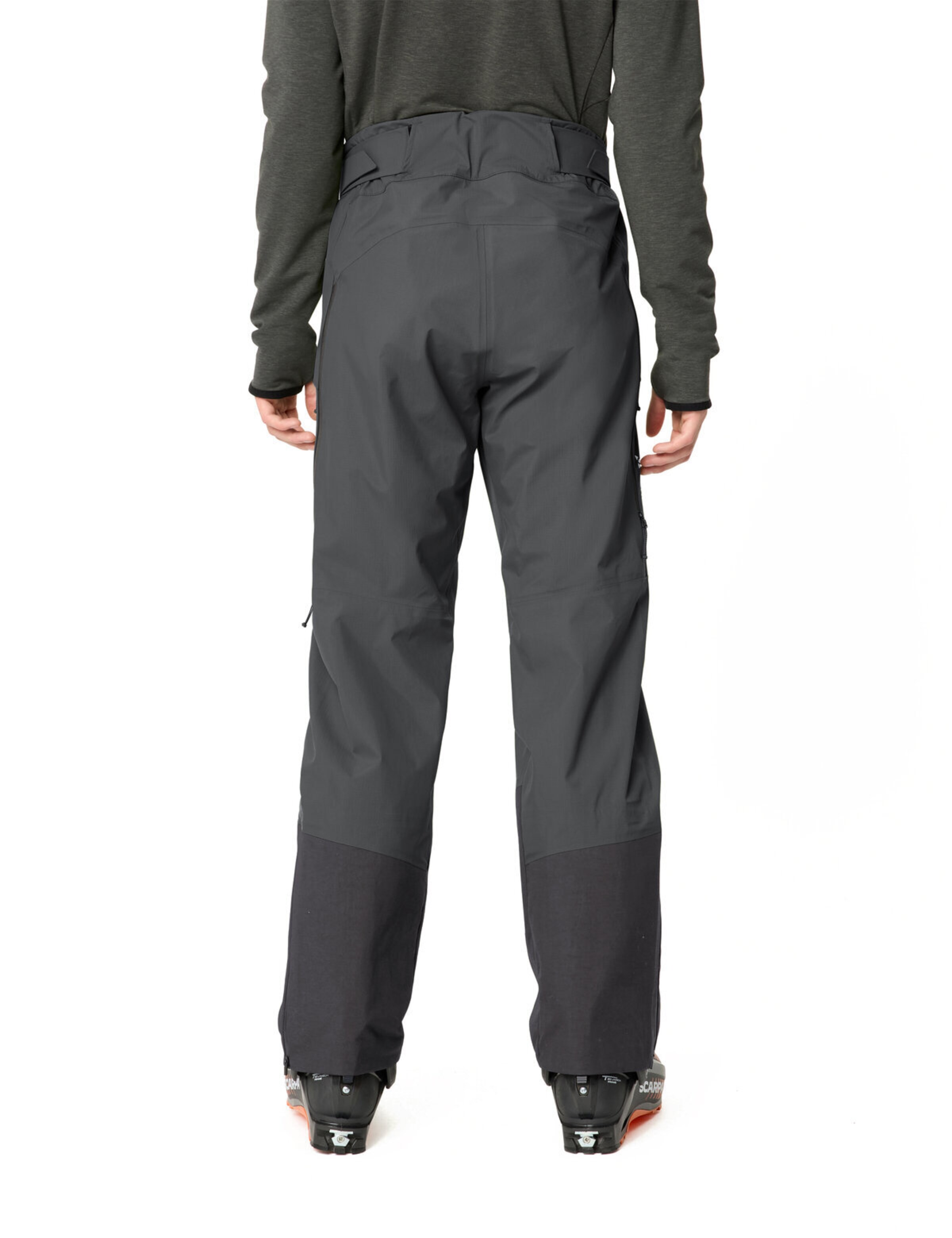 VAUDE Regular Sports trousers 'Monviso II' in Grey