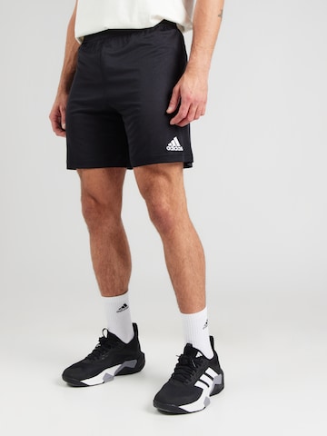 Regular Pantalon de sport 'Entrada 22' ADIDAS PERFORMANCE en noir : devant