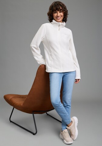 OCEAN SPORTSWEAR Funktionsfleecejacke in Weiß