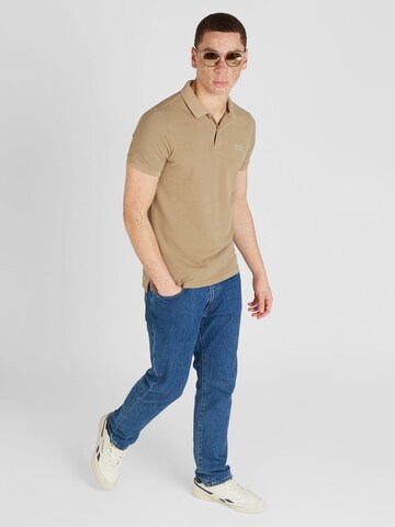 Superdry Poloshirt in Braun