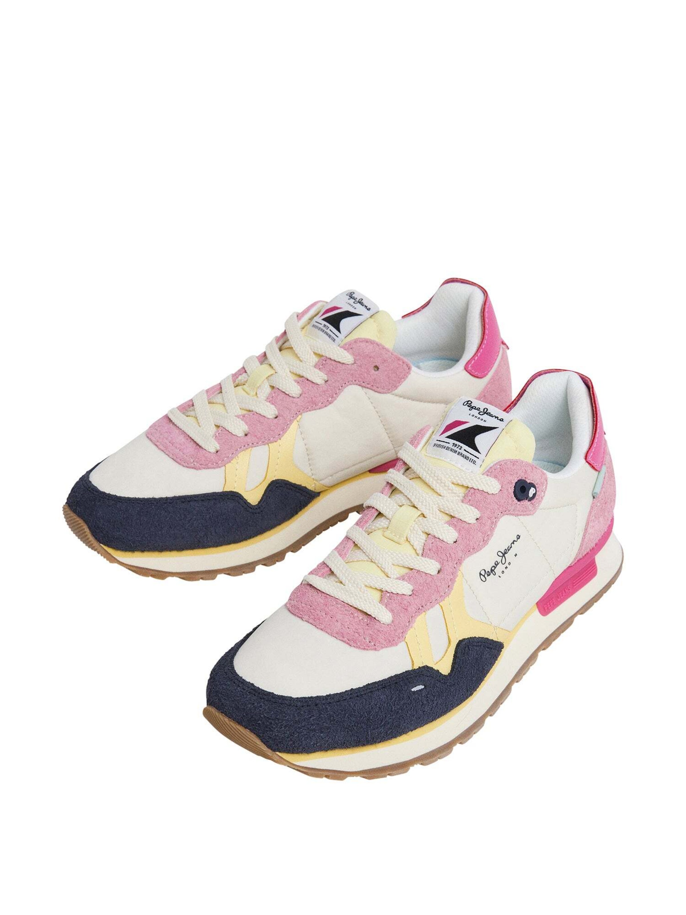 Baskets basses 'Brit Fly' Pepe Jeans en bleu