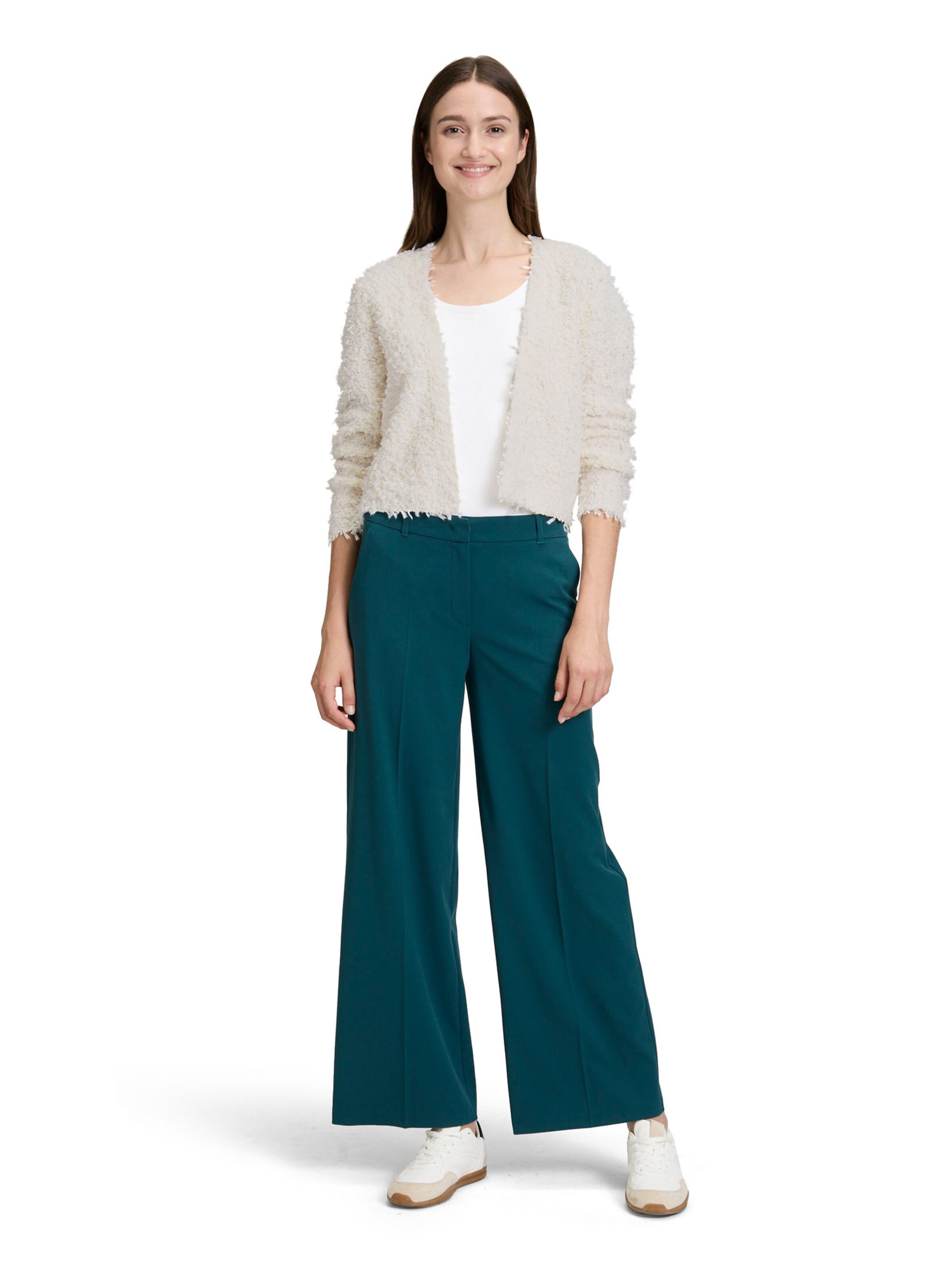 Betty & Co Strickjacke in Beige