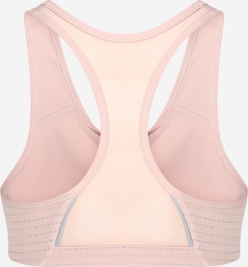 NIKE Bustier Športni nederček | roza barva