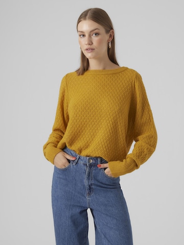 VERO MODA Trui in Groen: voorkant