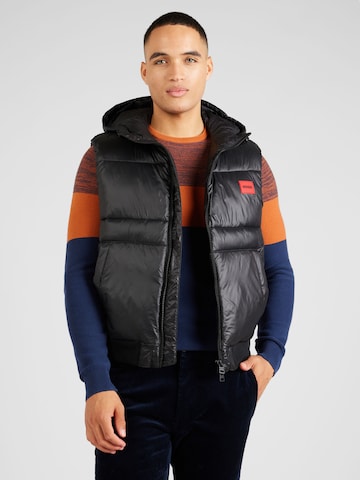 HUGO Vest 'Borontino' i sort: forside