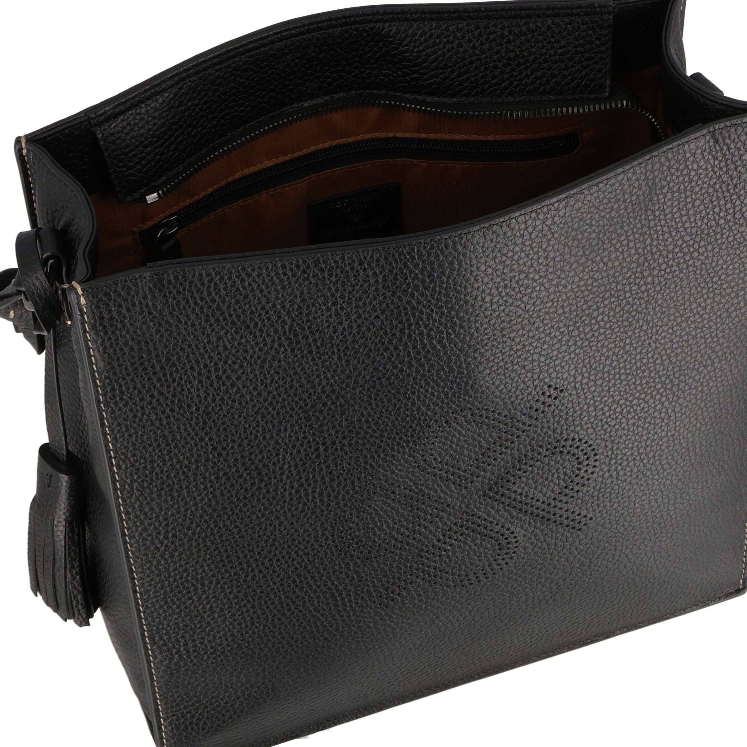 Picard Schoudertas 'Peephole' in Zwart