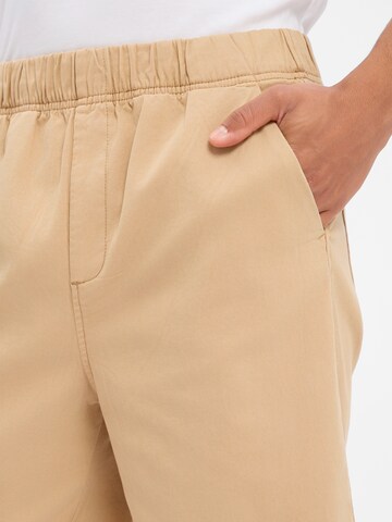 Regular Pantalon Nils Sundström en marron