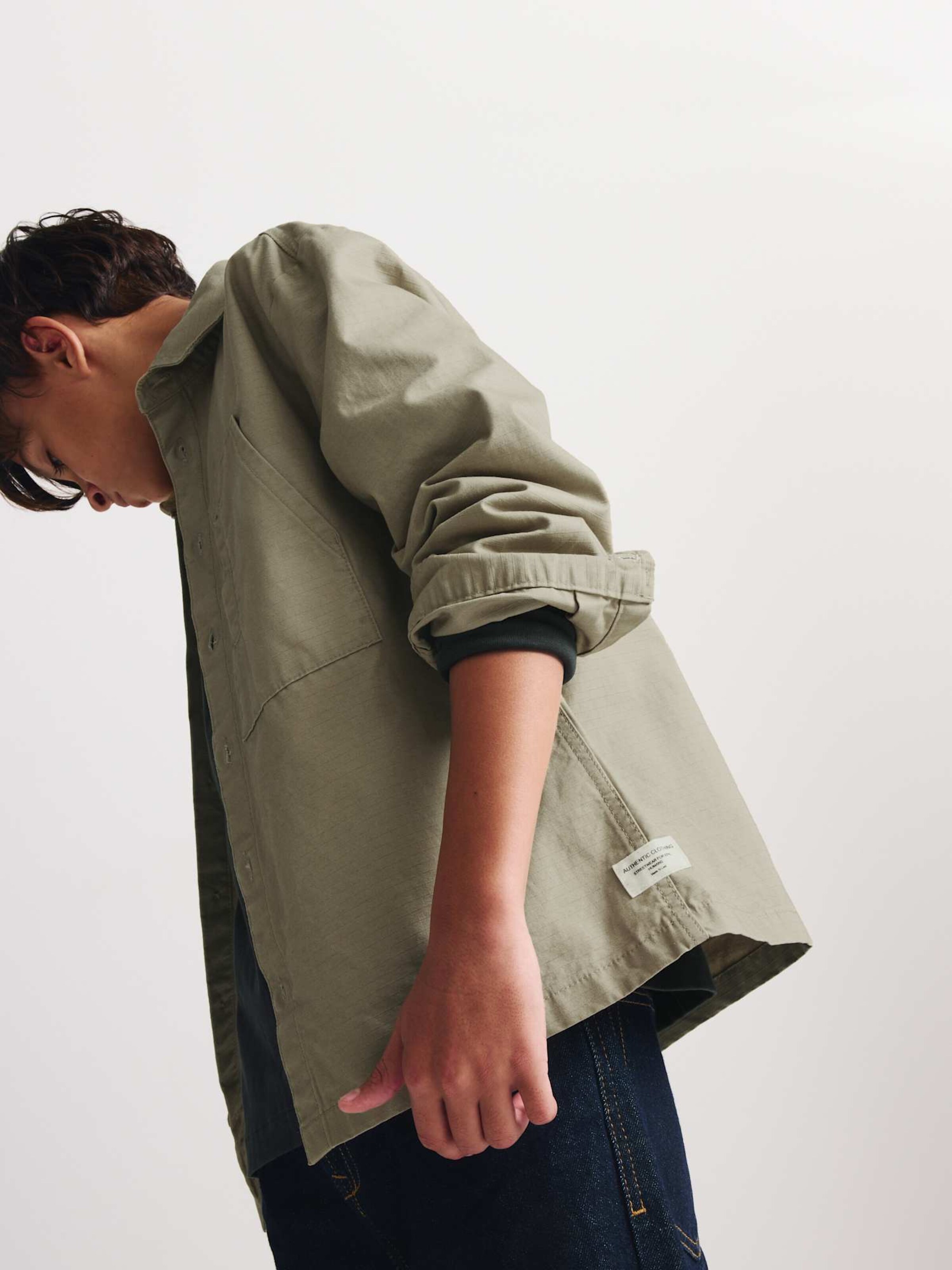 Marks & Spencer Regular Fit Hemd in Grün: Vorderseite